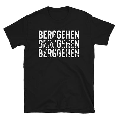 Berggehen - T-Shirt (Unisex) berge Black