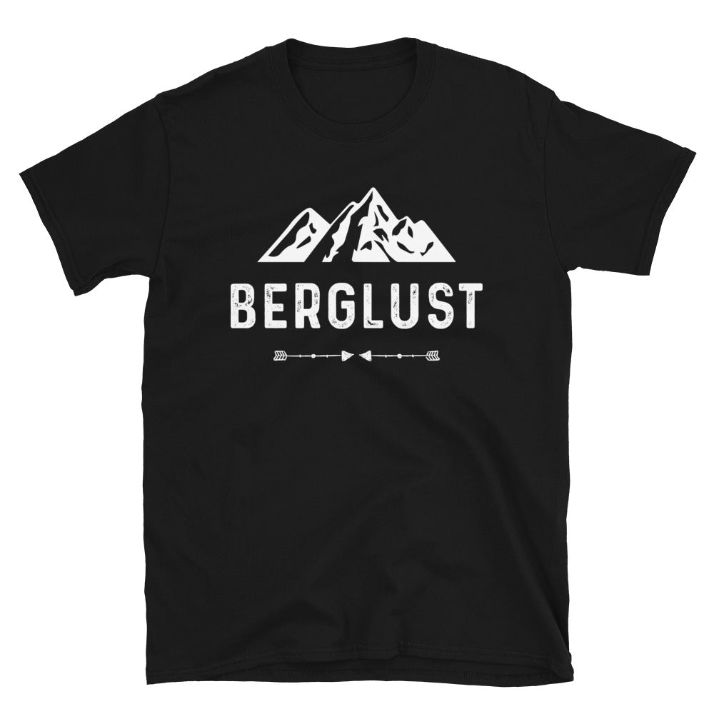 Berglust - T-Shirt (Unisex) berge wandern Black