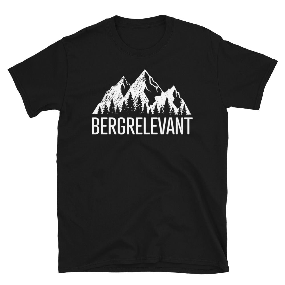 Bergrelevant - T-Shirt (Unisex) berge Black