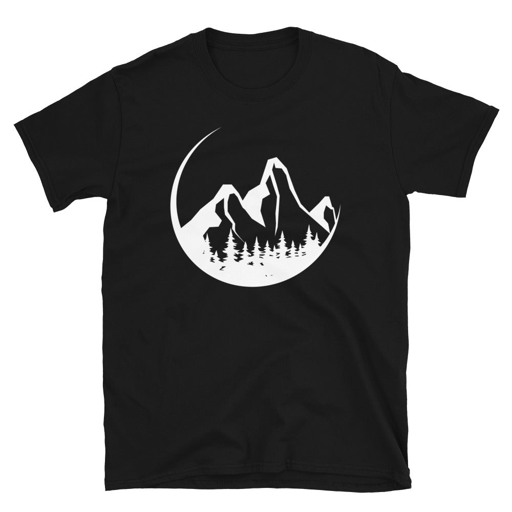 Kreis - Berg - T-Shirt (Unisex) berge Black
