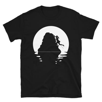 Kreis Und Spiegelung – Klettern Für Frauen - T-Shirt (Unisex) klettern Black