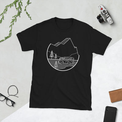 Campingbus - T-Shirt (Unisex) camping Black