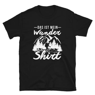 Das Ist Mein Wandershirt - T-Shirt (Unisex) wandern Black