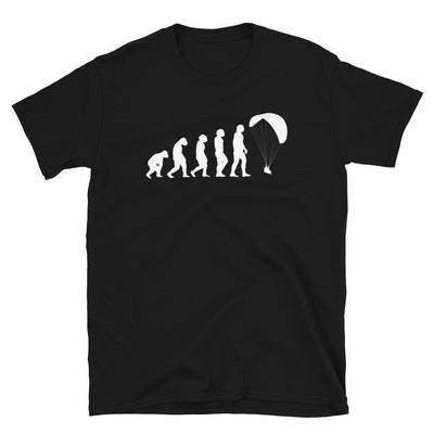 Evolution Und Gleitschirmfliegen - T-Shirt (Unisex) berge Black