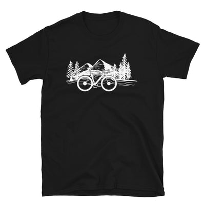 Fahrrad Und Berge - T-Shirt (Unisex) fahrrad Black