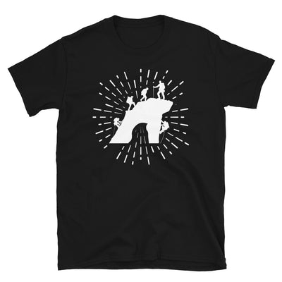 Feuerwerk Und Klettern - T-Shirt (Unisex) klettern Black