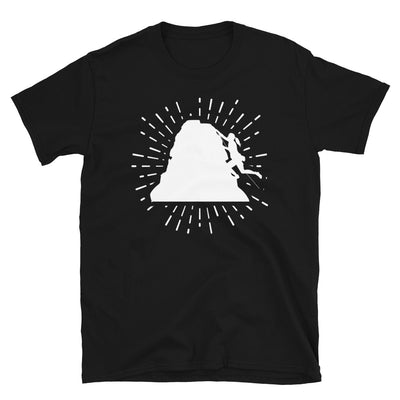Feuerwerk Und Klettern 1 - T-Shirt (Unisex) klettern Black