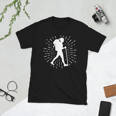 Feuerwerk Und Wandern 1 - T-Shirt (Unisex) wandern Black