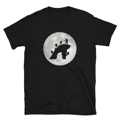 Vollmond - Klettern - T-Shirt (Unisex) klettern Black