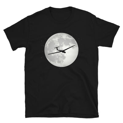 Vollmond - Segelflugzeug - T-Shirt (Unisex) berge Black