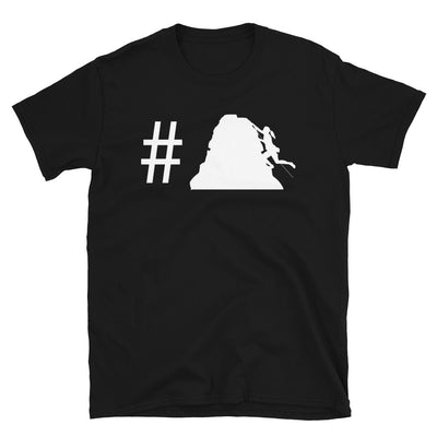 Hashtag - Klettern Für Frauen - T-Shirt (Unisex) klettern Black