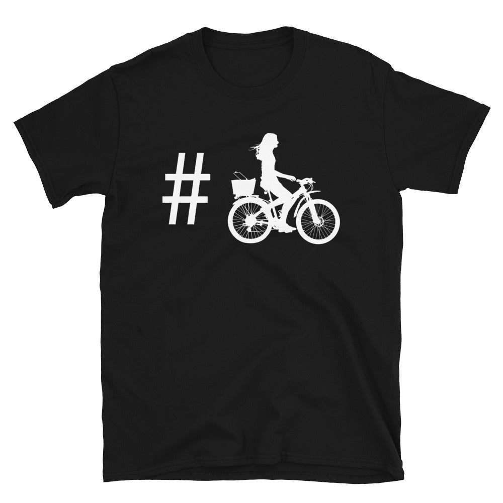 Hashtag - Radfahren Für Frauen - T-Shirt (Unisex) fahrrad Black