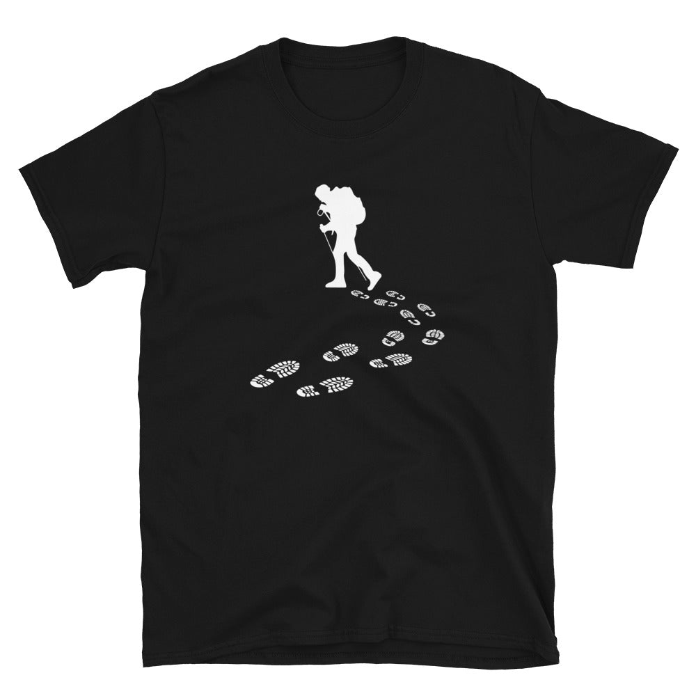 Wandern - (23) - T-Shirt (Unisex) wandern Black