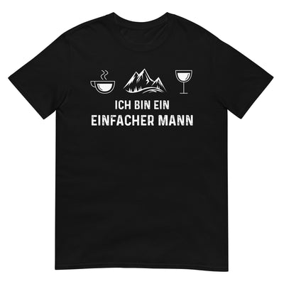 Ich Bin Ein Einfacher Mann - T-Shirt (Unisex) berge xxx yyy zzz Black