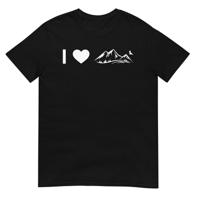 Ich Herz Und Berg - T-Shirt (Unisex) berge xxx yyy zzz Black