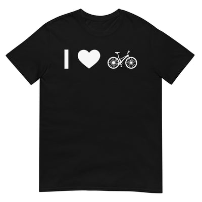 Herz Und Radfahren - T-Shirt (Unisex) fahrrad xxx yyy zzz Black