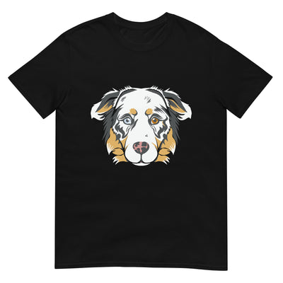 Australischer Schäferhund mit unterschiedlichen Augenfarben - Herren T-Shirt Other_Niches xxx yyy zzz Black