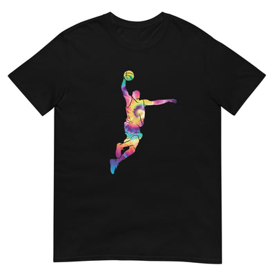 Basketballspieler mit bunten Farben - Herren T-Shirt Other_Niches xxx yyy zzz Black