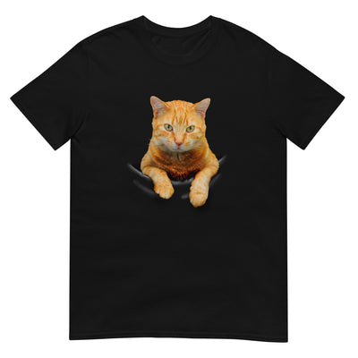 Katze in der Tasche - Herren T-Shirt Other_Niches xxx yyy zzz Black
