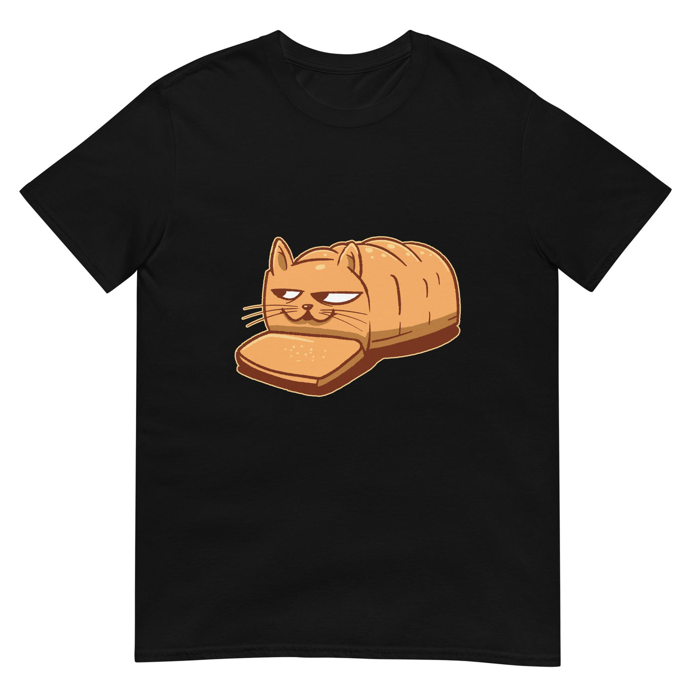 Katze als Laib mit Brotkörper - Herren T-Shirt Other_Niches xxx yyy zzz Black