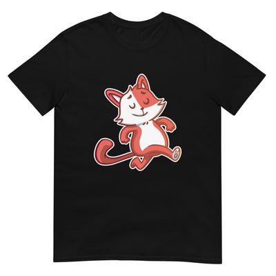 Katze mit stolzem Gang - Cartoon - Herren T-Shirt Other_Niches xxx yyy zzz Black