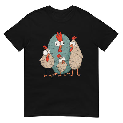Verrückte Hühner mit großen Augen - Herren T-Shirt Other_Niches xxx yyy zzz Black