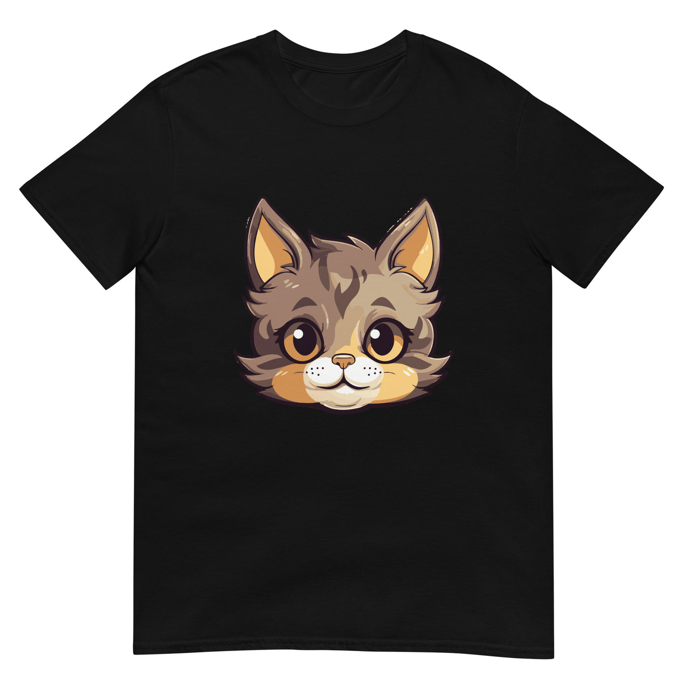 Gesicht einer lustigen Katze - Porträt - Herren T-Shirt Other_Niches xxx yyy zzz Black