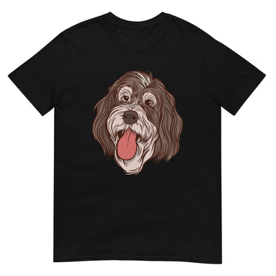 Wunderschöner Hund - Gesichtsporträt - Herren T-Shirt Other_Niches xxx yyy zzz Black