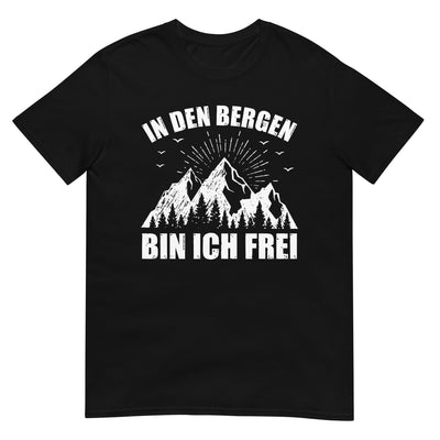 In Den Bergen Bin Ich Frei - T-Shirt (Unisex) berge xxx yyy zzz Black
