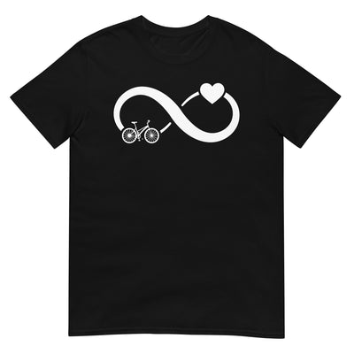 Infinity Heart and Cycling - T-Shirt (Unisex) fahrrad xxx yyy zzz Black