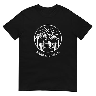 Keep it Simple - T-Shirt (Unisex) fahrrad xxx yyy zzz Black