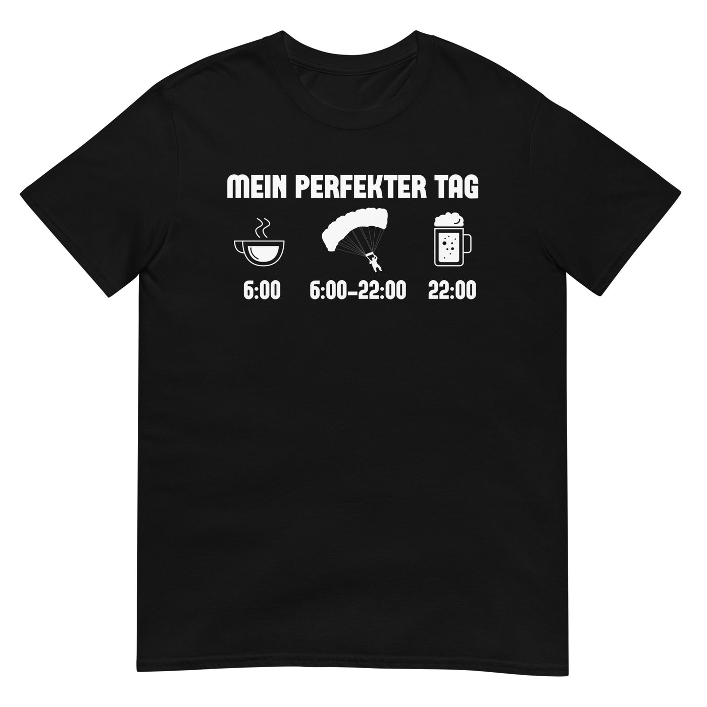 Mein Perfekter Tag 1 - T-Shirt (Unisex) berge xxx yyy zzz Black