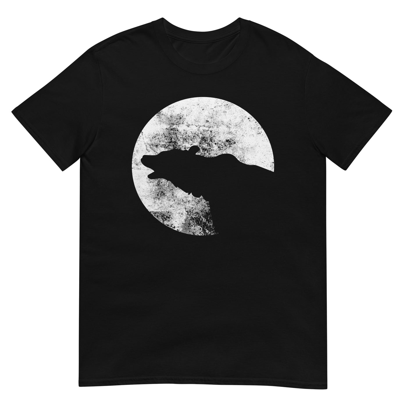 Moon - Bear - T-Shirt (Unisex) camping xxx yyy zzz Black