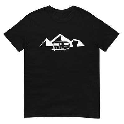 Berge - Camping Caravan - T-Shirt (Unisex) camping xxx yyy zzz Black