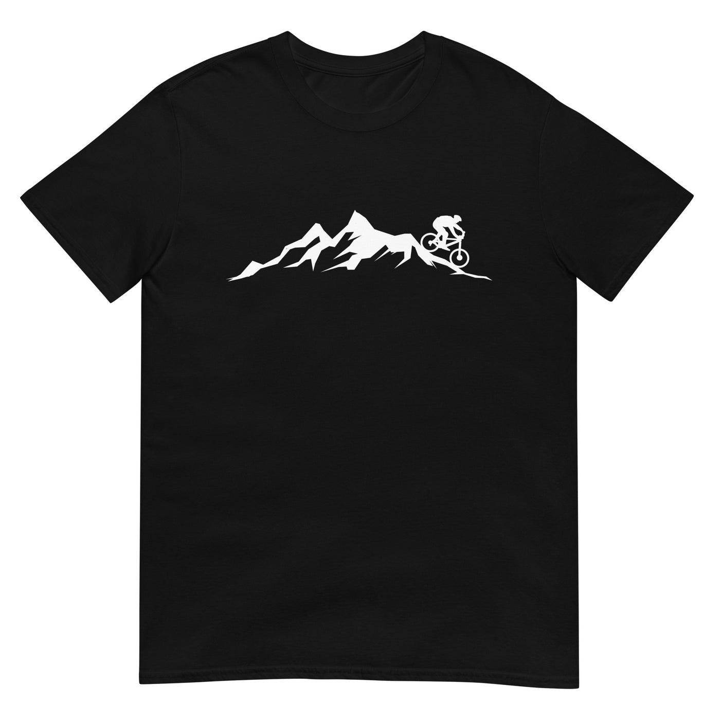 Berge - Mountainbike - (M) - T-Shirt (Unisex) xxx yyy zzz Black