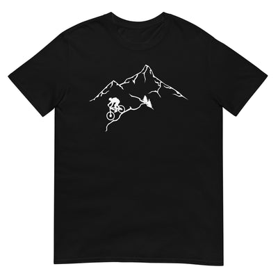 Berge - Mountaingbiking - (M) - T-Shirt (Unisex) xxx yyy zzz Black
