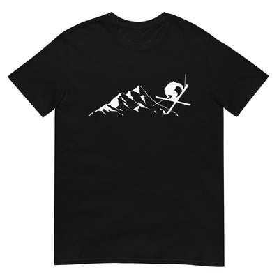 Berge - Skifahren - (15) - T-Shirt (Unisex) klettern ski xxx yyy zzz Black