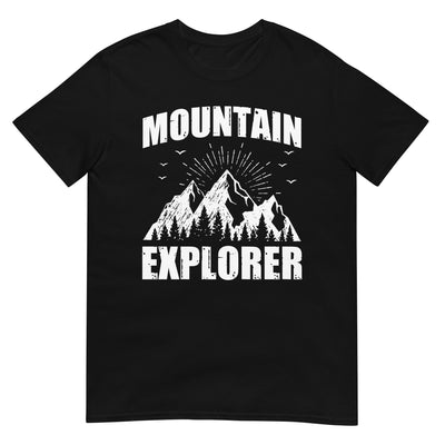 Berge Explorer - T-Shirt (Unisex) berge xxx yyy zzz Black
