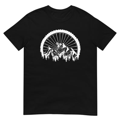 Mountainbike Geometrisch - (M) - T-Shirt (Unisex) xxx yyy zzz Black