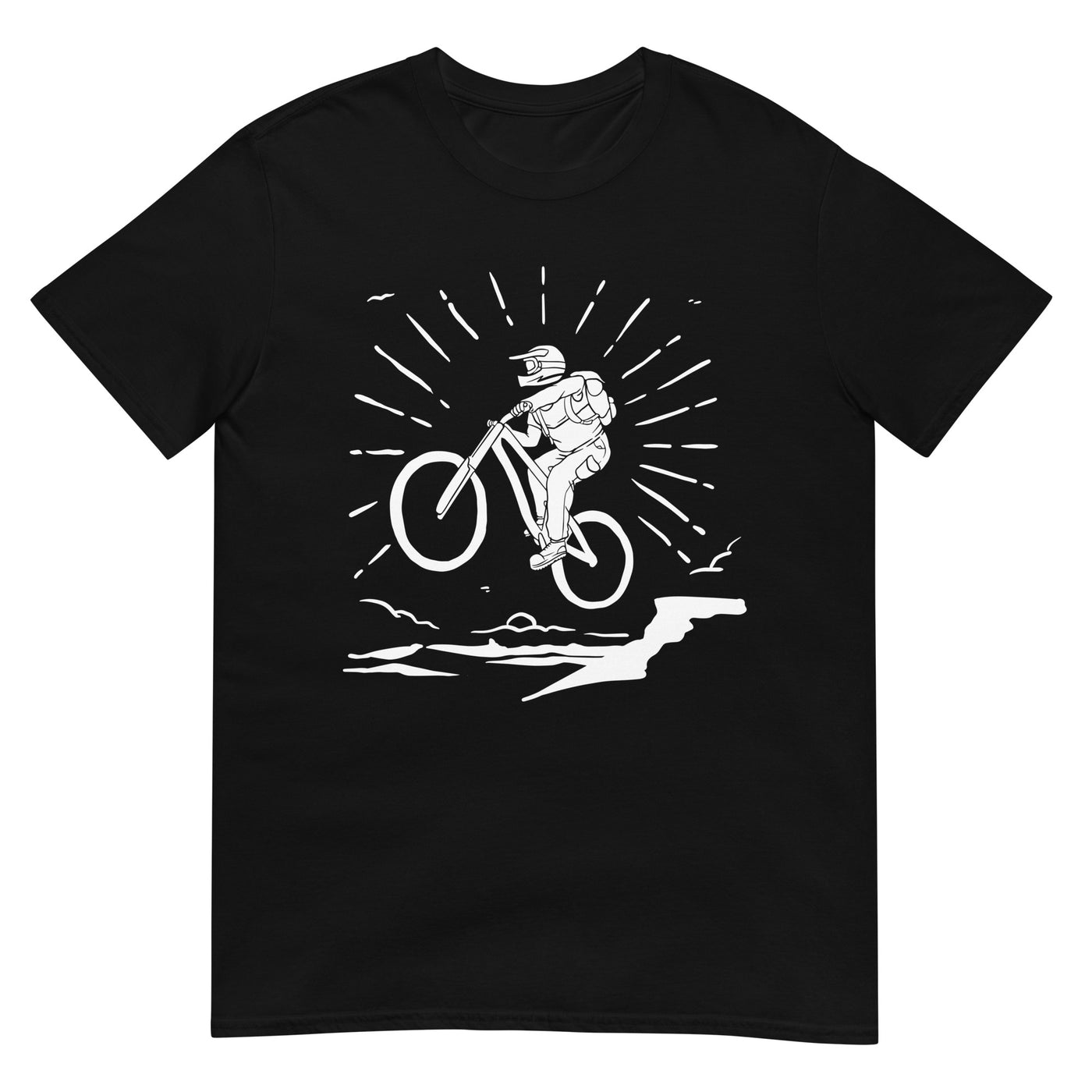 Mountainbiken - (M) - T-Shirt (Unisex) xxx yyy zzz Black