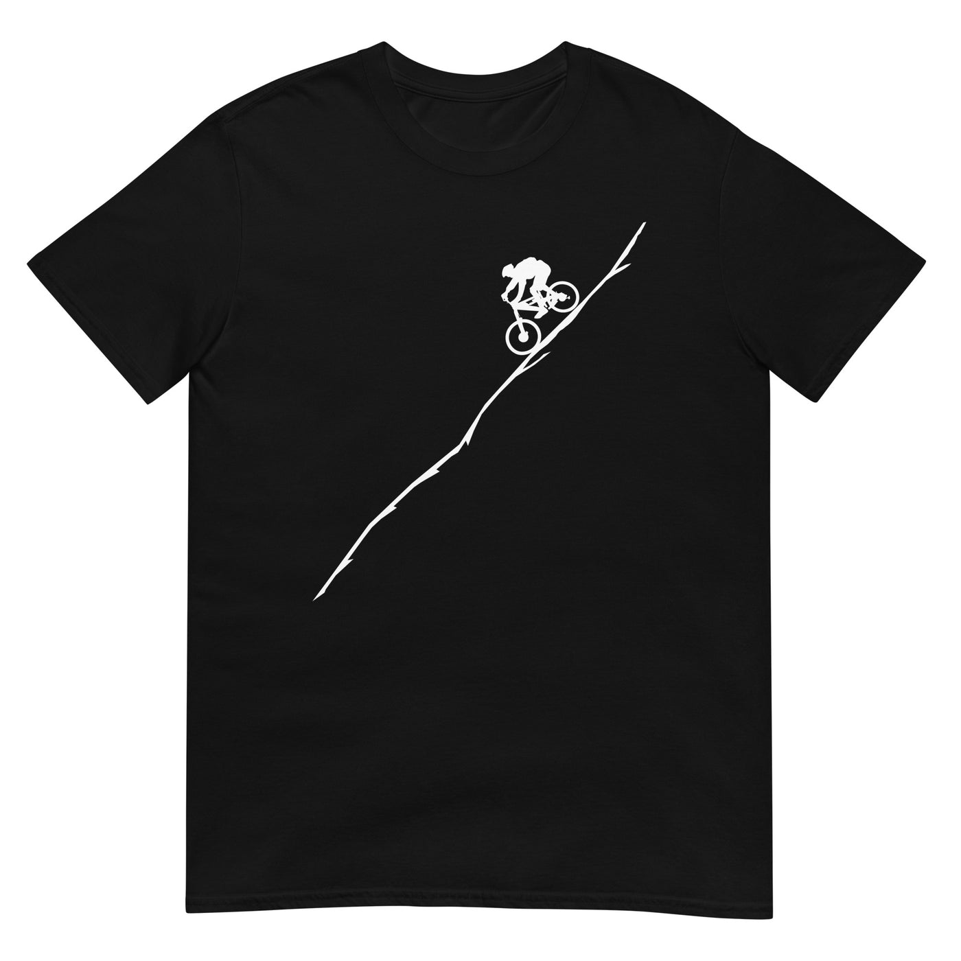 Mountaingbiking - (M) - T-Shirt (Unisex) xxx yyy zzz Black