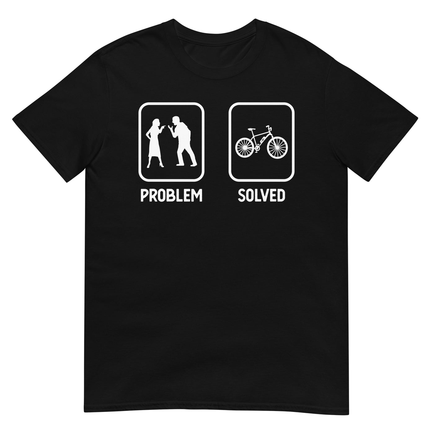 Problem Solved - E-Bike - T-Shirt (Unisex) e-bike xxx yyy zzz Black