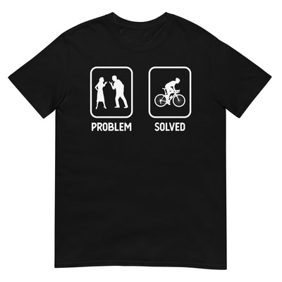 Problem Solved - Mann Radfahren - T-Shirt (Unisex) fahrrad xxx yyy zzz Black
