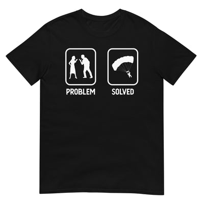Problem Solved - Paragleiten - T-Shirt (Unisex) berge xxx yyy zzz Black
