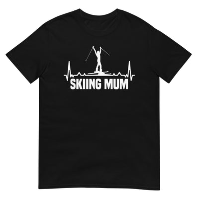 Skifahren Mum 1 - T-Shirt (Unisex) klettern ski xxx yyy zzz Black