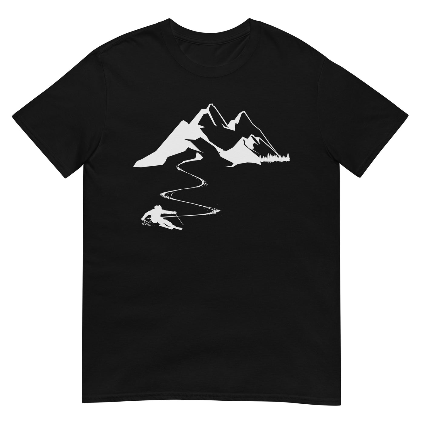 Skisüchtig - T-Shirt (Unisex) klettern ski xxx yyy zzz Black