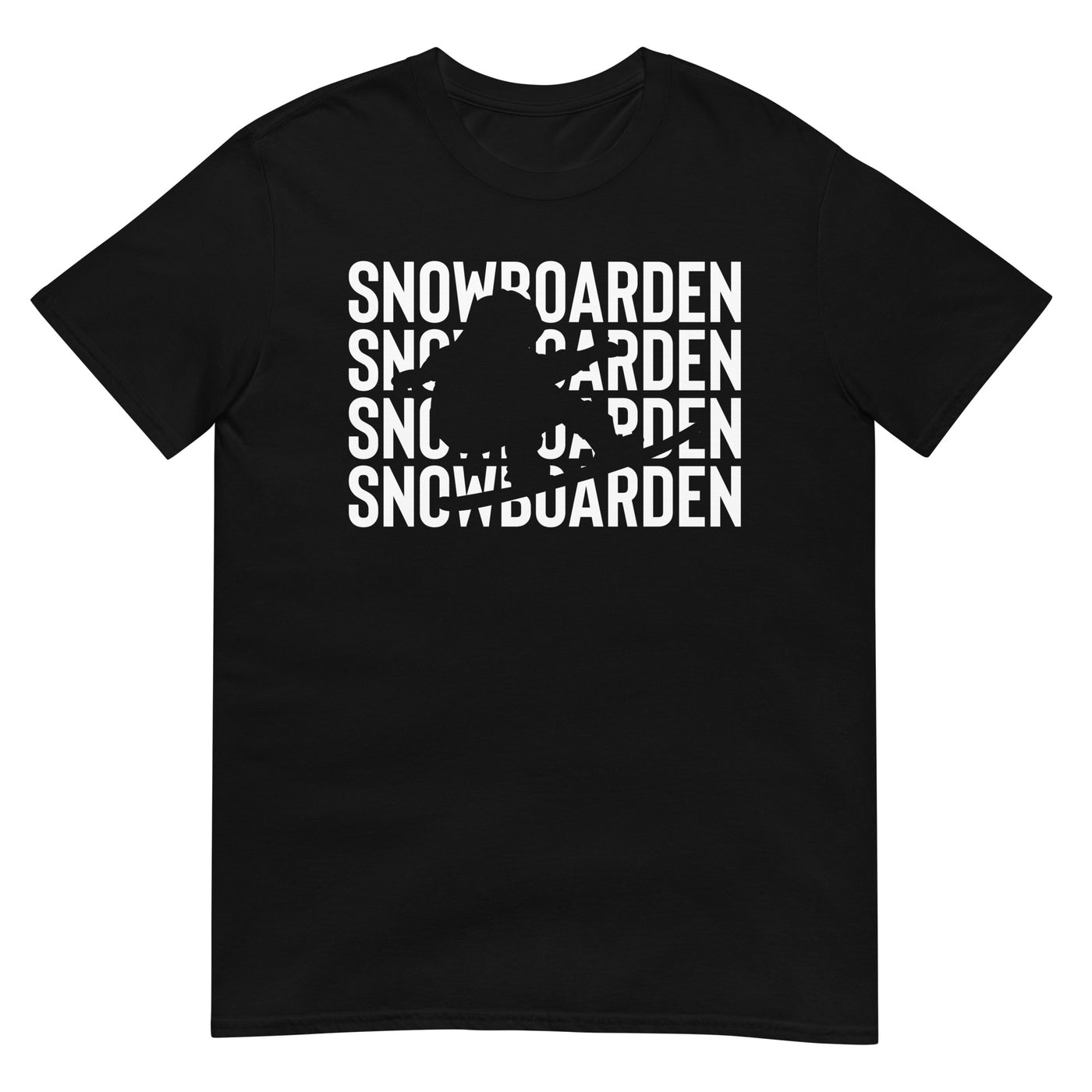 Snowboarden - T-Shirt (Unisex) snowboarden xxx yyy zzz Black