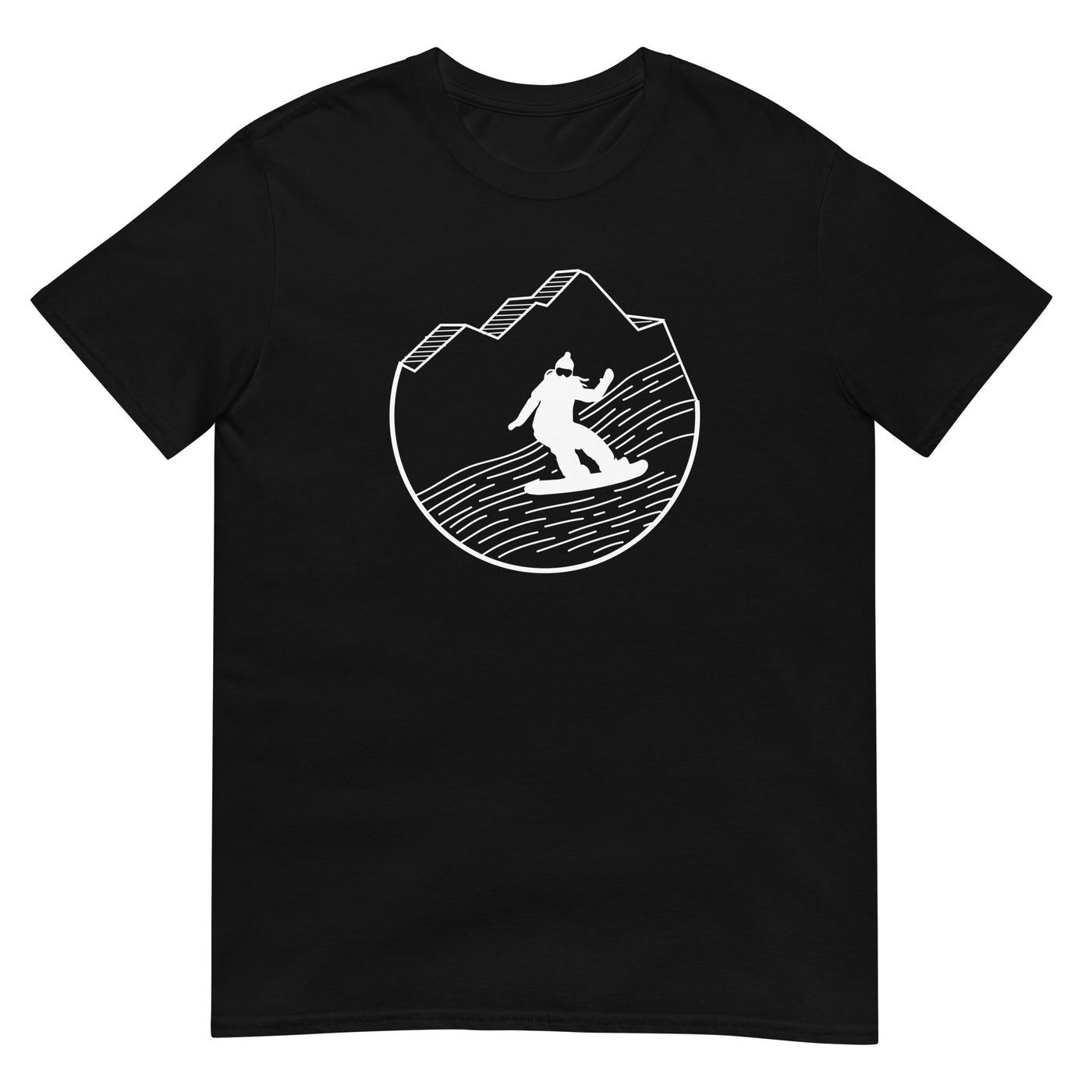 Snowboarding - (15) - T-Shirt (Unisex) snowboarden xxx yyy zzz Black