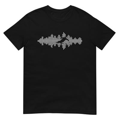 Schallwellen - Skifahren - T-Shirt (Unisex) klettern ski xxx yyy zzz Black