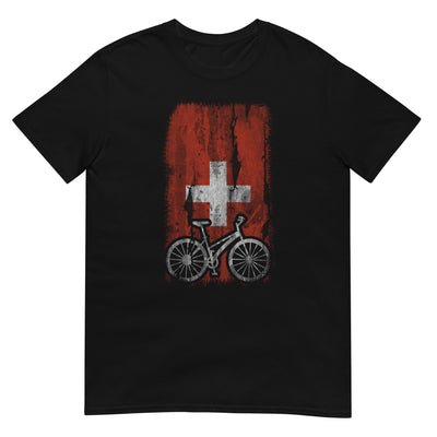 Schweizer Flagge und Radfahren - T-Shirt (Unisex) fahrrad xxx yyy zzz Black